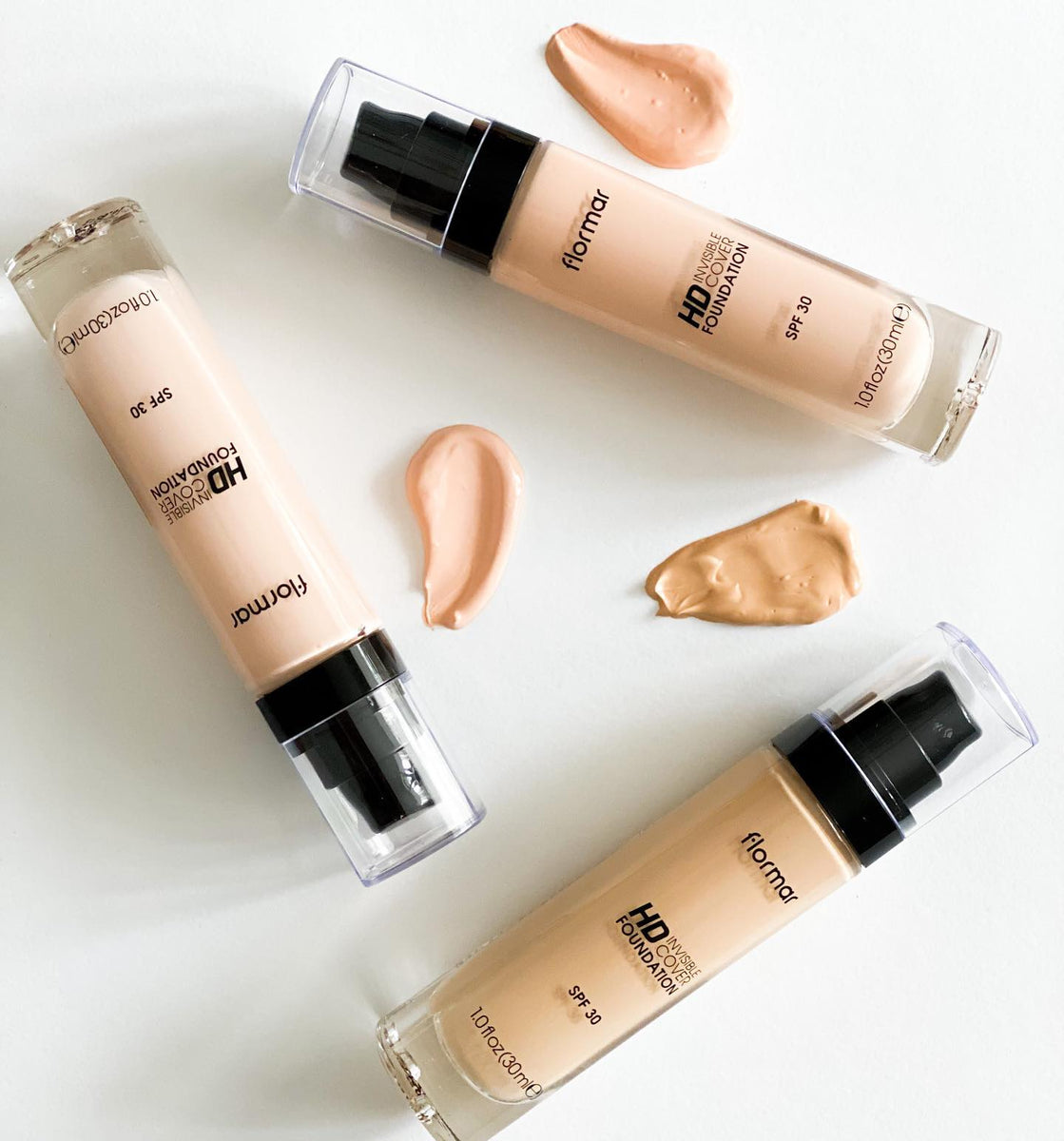 Flormar Invisible HD Cover Foundation 090 Golden Neutral