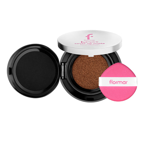 K-SPIRIT FDTN COV UP MATTE CUSHION COCOA  8 15GM