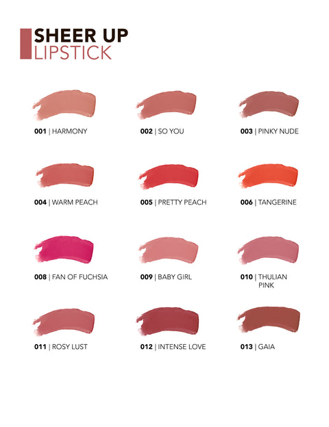 Sheer Up New Lipstick 3G