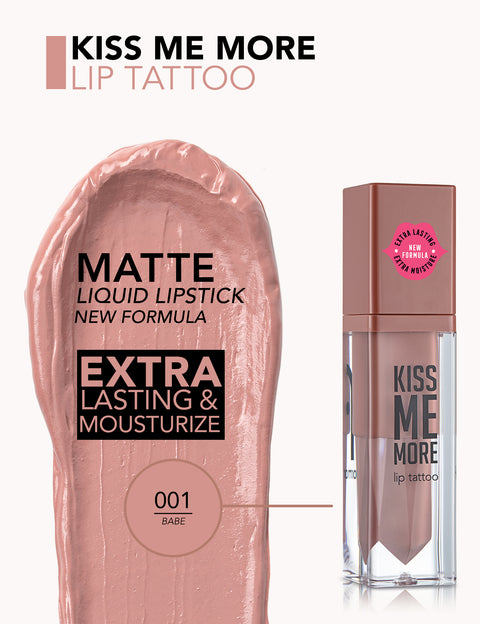 Kiss Me More Lip Tattoo Lipstick