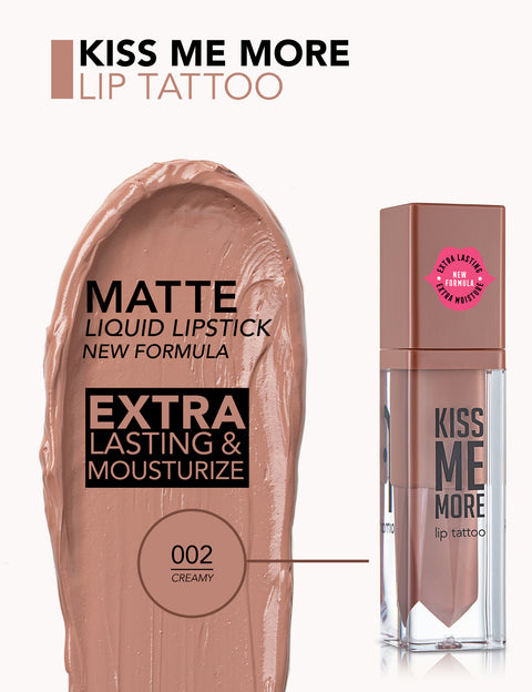 Kiss Me More Lip Tattoo Lipstick