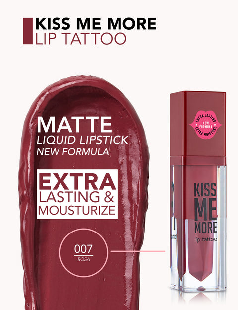 Kiss Me More Lip Tattoo Lipstick