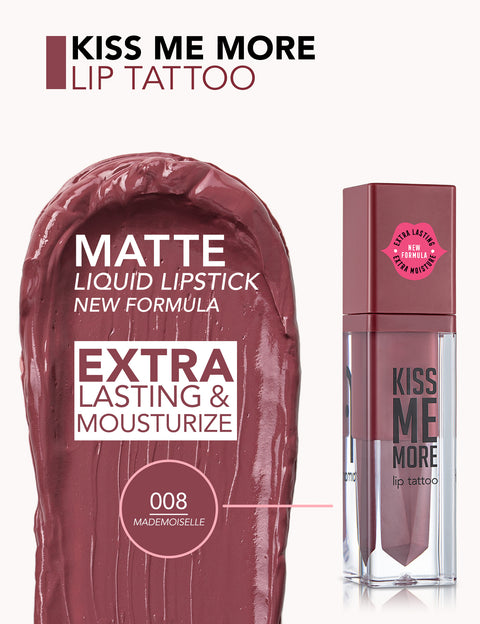 Kiss Me More Lip Tattoo Lipstick