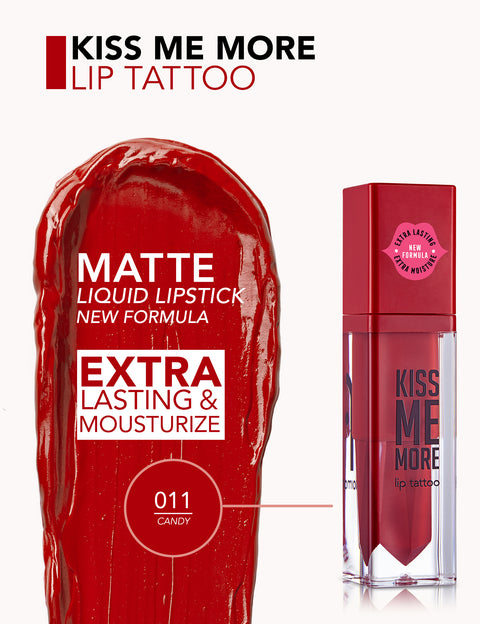 Kiss Me More Lip Tattoo Lipstick
