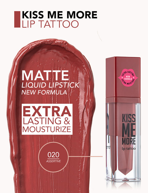 Kiss Me More Lip Tattoo Lipstick