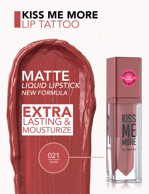 Kiss Me More Lip Tattoo Lipstick