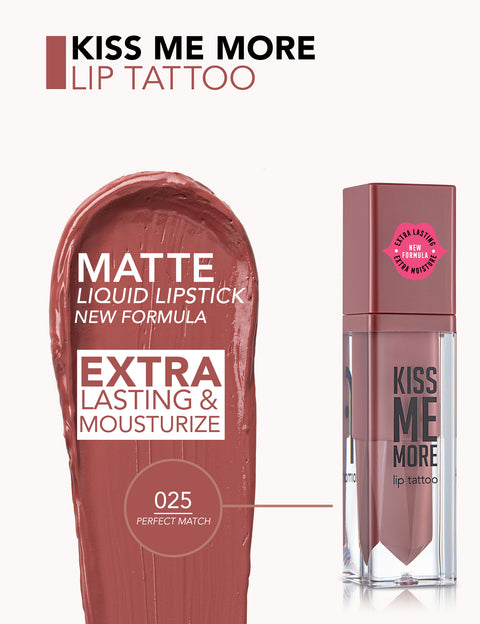 Kiss Me More Lip Tattoo Lipstick