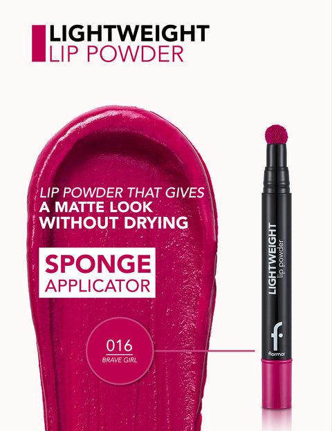 Lightweight Lip Powder