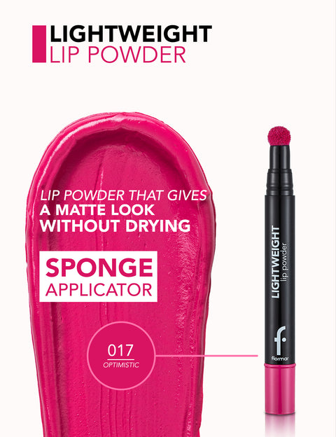 Lightweight Lip Powder