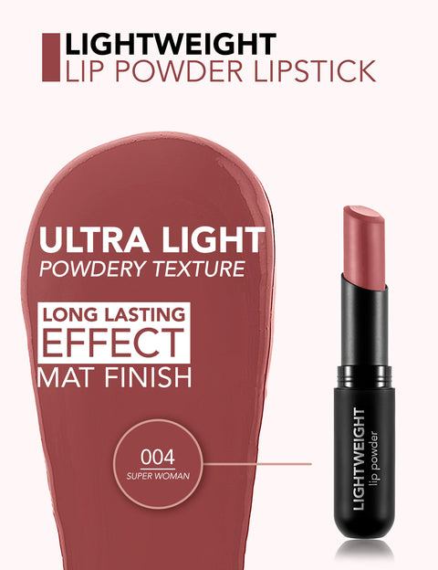 Lightweight Lip Powder Lipstick
