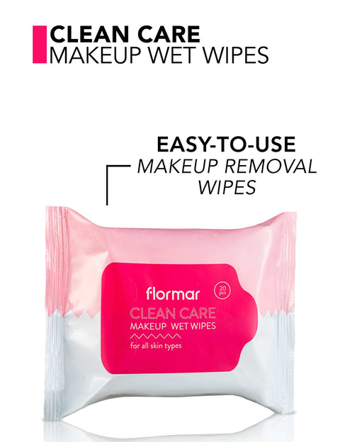 Clean Care Makeup Wet Wipes 20'S