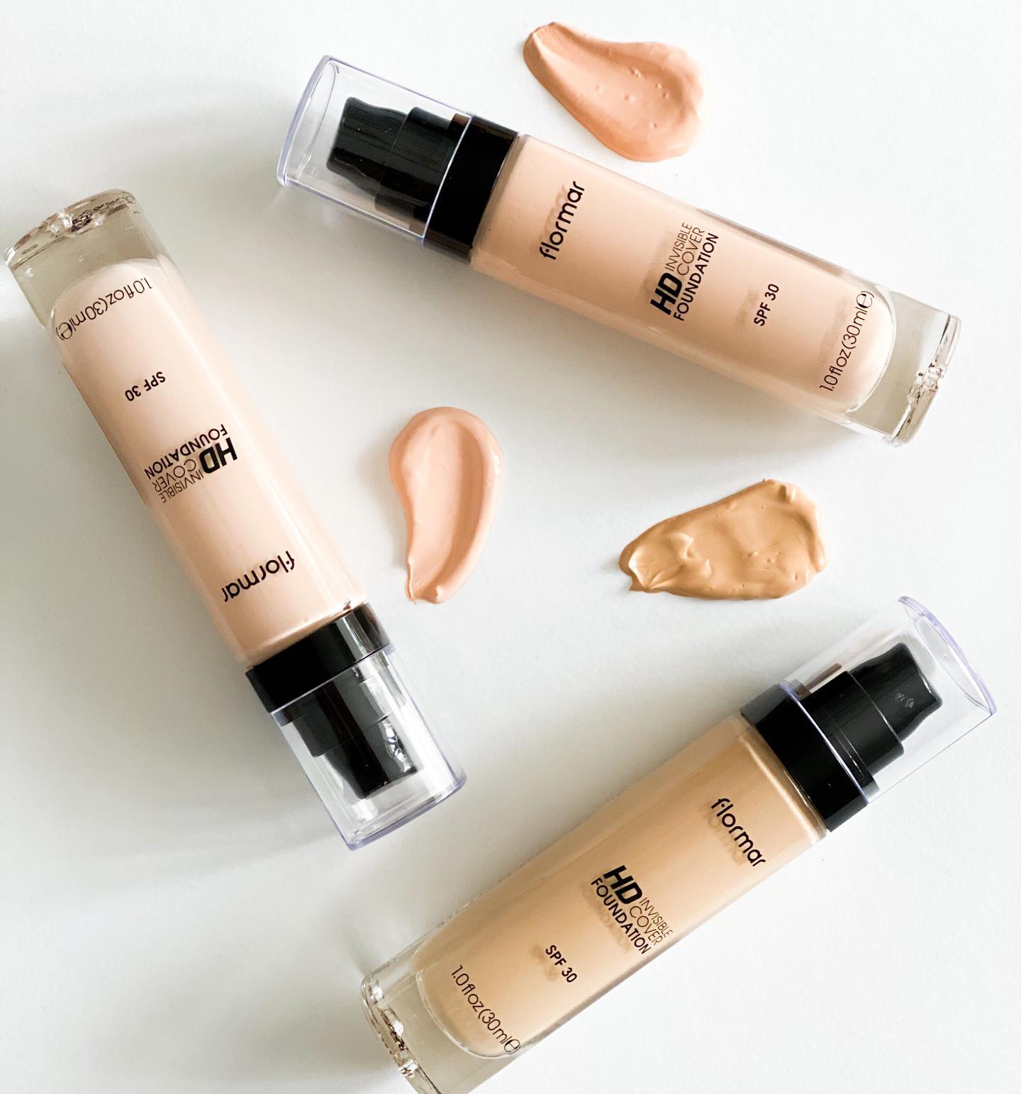 Flormar Invisible Cover HD Foundation 40 Light Ivory 30mL Online in Oman,  Buy at Best Price from  - 44f69aeb8d038